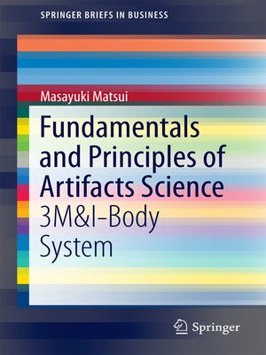 cover image of Fundamentals and Principles of Artifacts Science